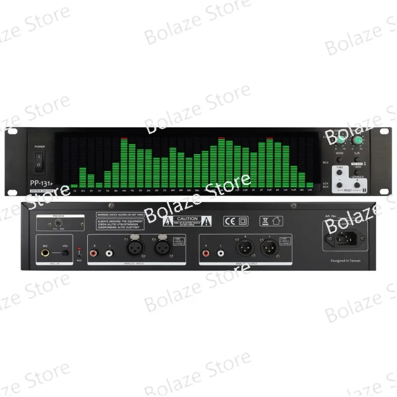 BDS PP-131P Green Audio Spectrum Analyzer for Display Music Spectrum Indicator VU Meter 31-Segment