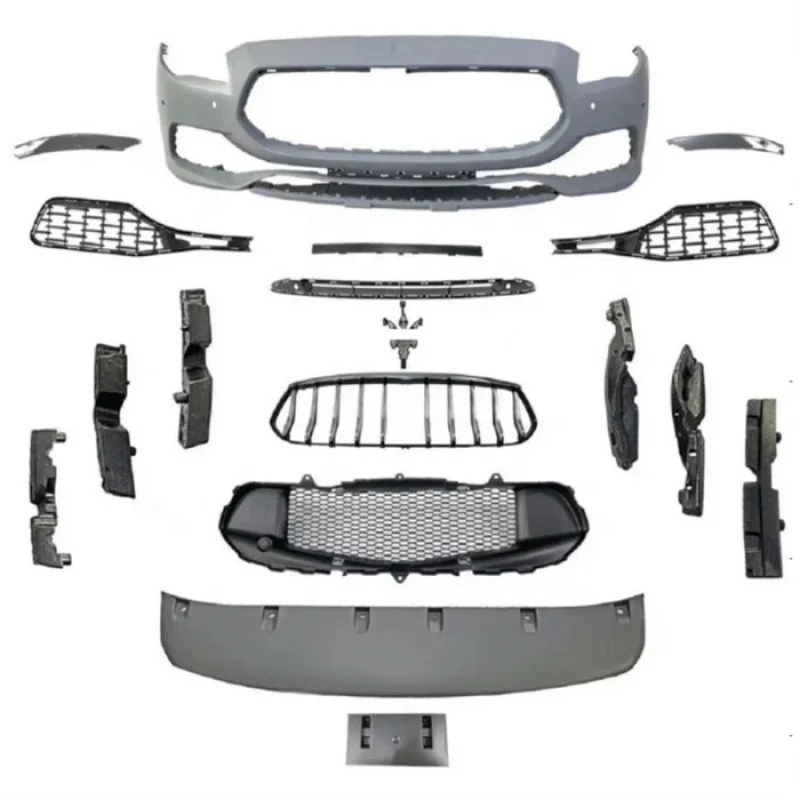 طقم هيكل مصد السيارة QUATTROPORTE TROFEO لعام 2021 لمازيراتي كواتروبورتي #6