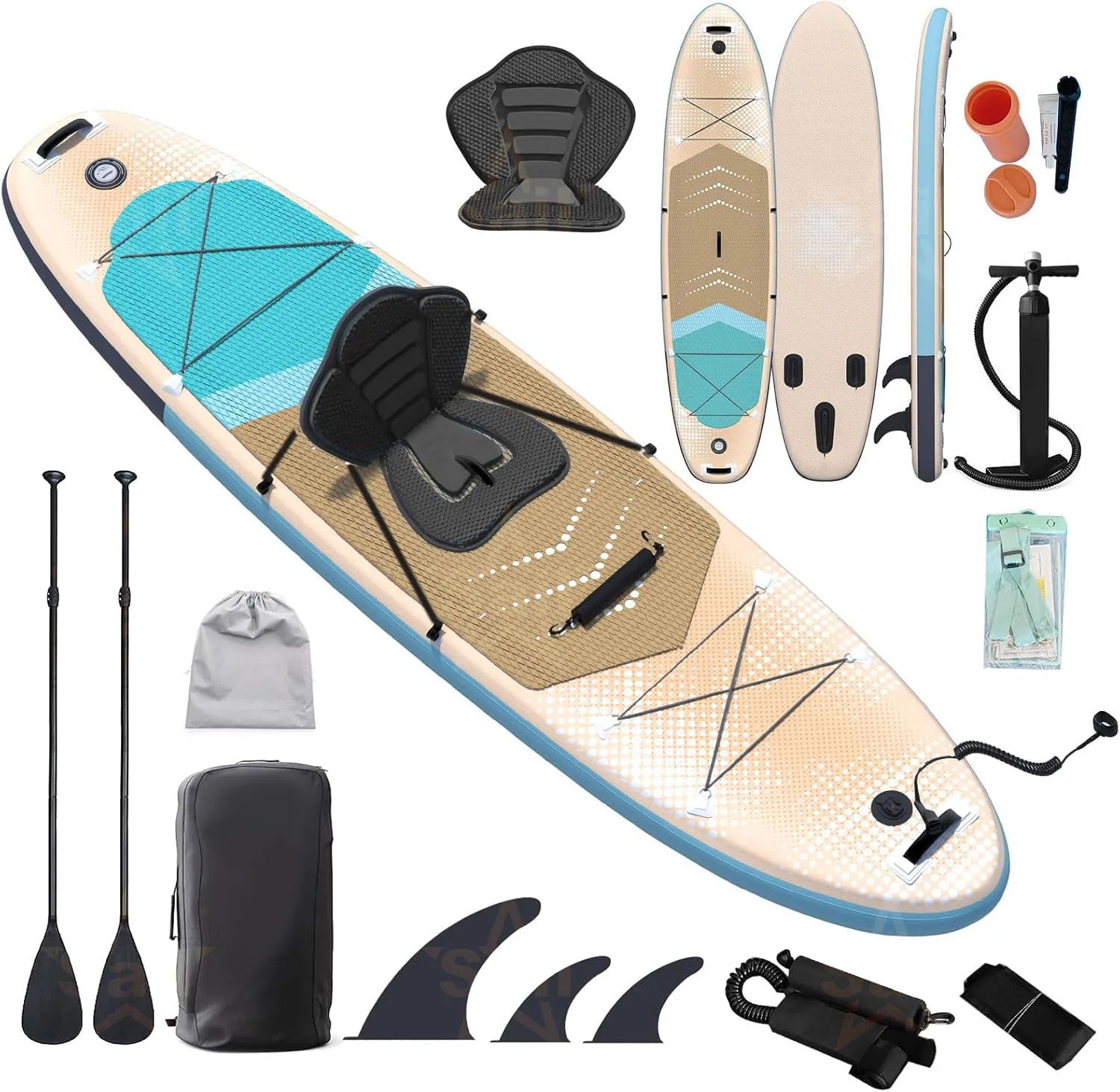 High Performance Plastic Detachable Fin Pedal One Person Kayak Modular Eco-Friendly UV Resistant Fishing Special Live Fish Hatch view 6