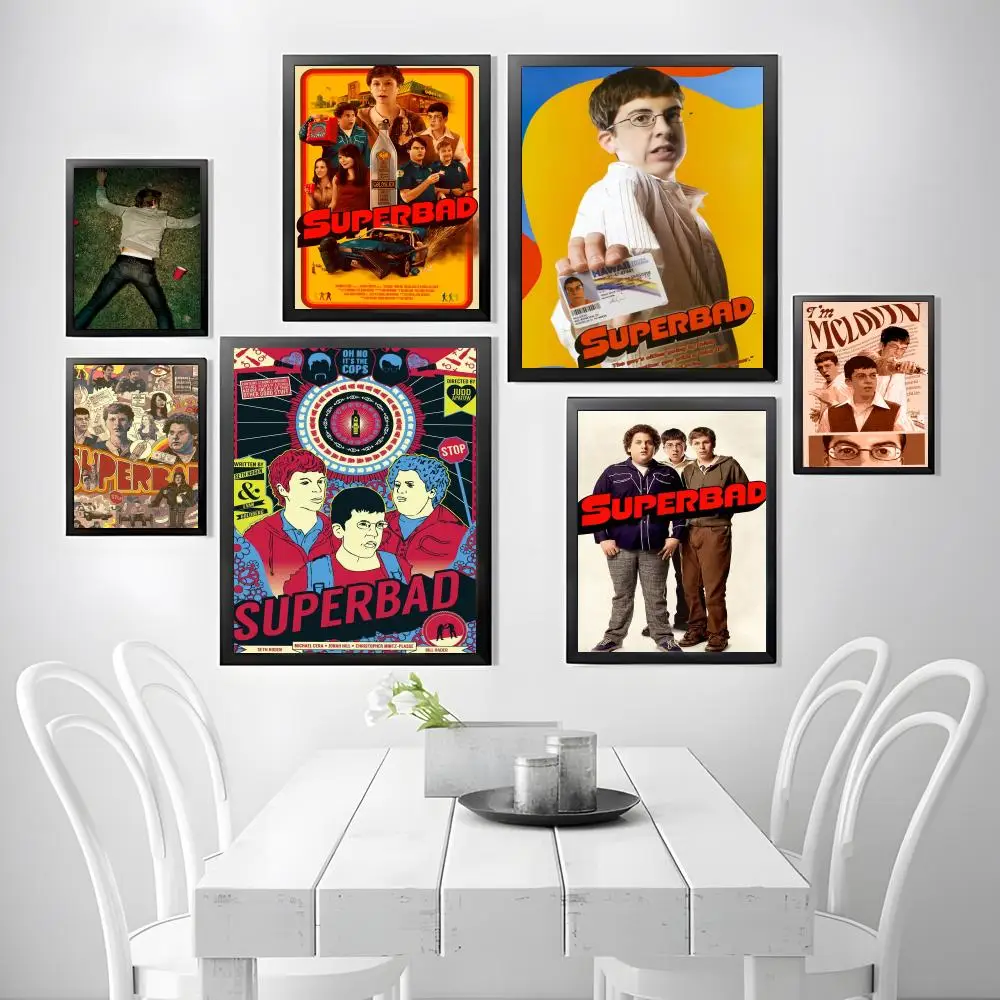Film Superbad Youth Poster Wall Art Poster Decorative Mural Home Decor Gift Unframed