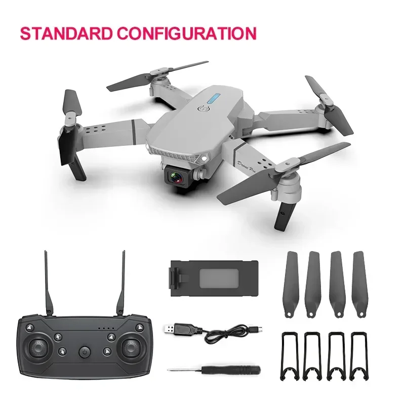 NEW E88 Pro New WIFI FPV Drone Wide Angle HD Height Hold RC Foldable Quadcopter Helicopter