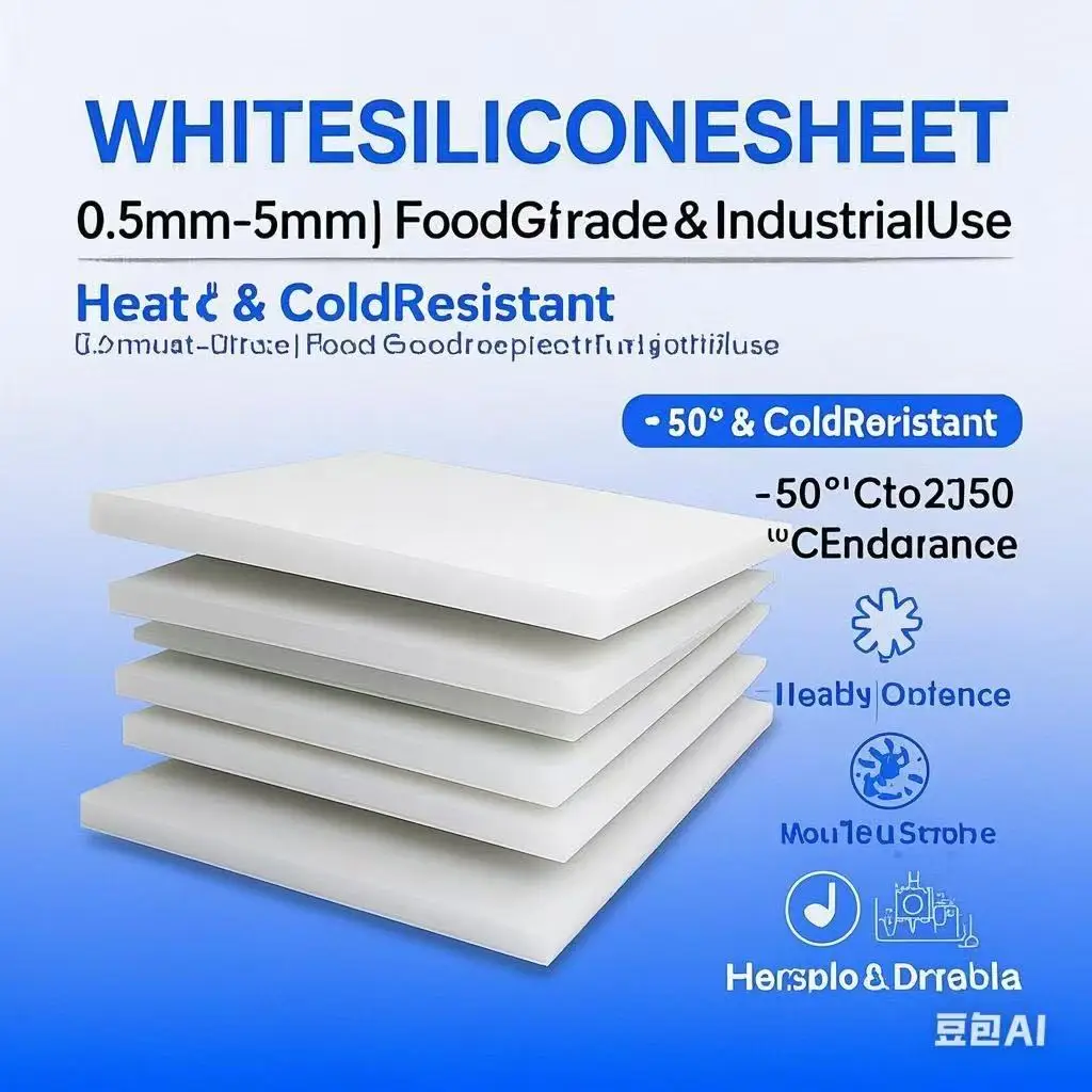 

Snatch Up Now! Translucent Silicone Rubber Sheets Built for High - Temperature Resistance, Sized 100x100 - 400x400mm