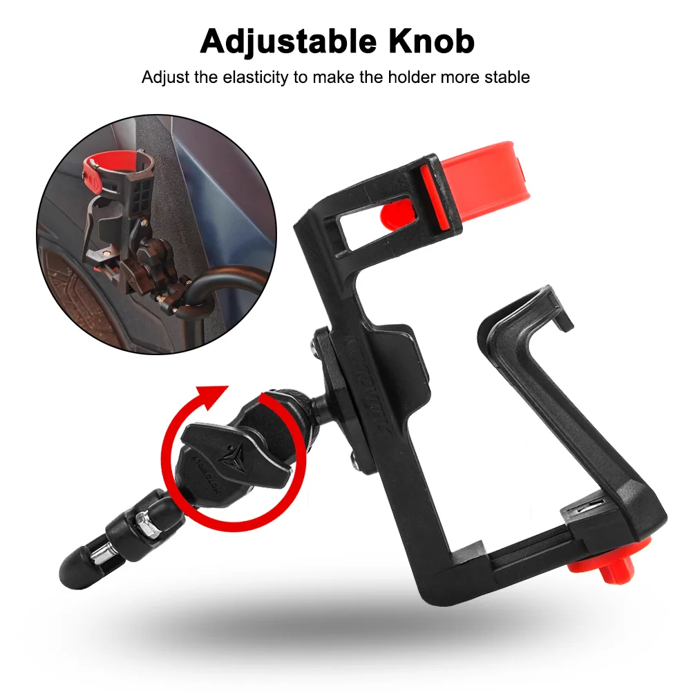 Universal Motorcycle Water Bottle Holder Drink Cup Bracket Riding Outdoor Storage Rack Bicycle Bottle Holders For BMW For Honda