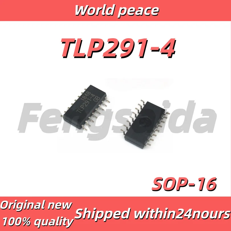 (1-10PCS) New Original TLP291-4GB SOP-16 SMD TLP291-4 Optocoupler Chip Optical Coupler