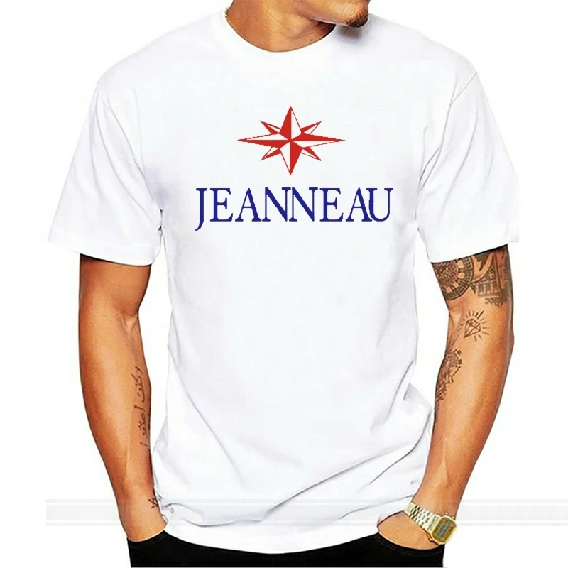 Jeanneau Sailboat T-Shirt male brand teeshirt men summer cotton t shirt