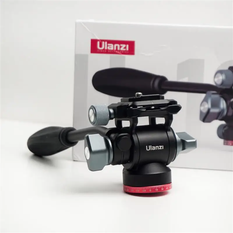 

Ulanzi U-190 Panoramic Tripod Head Hydraulic Fluid Video Damping Head For Tripod Monopod Camera Holder Stand Mobile SLR DSLR