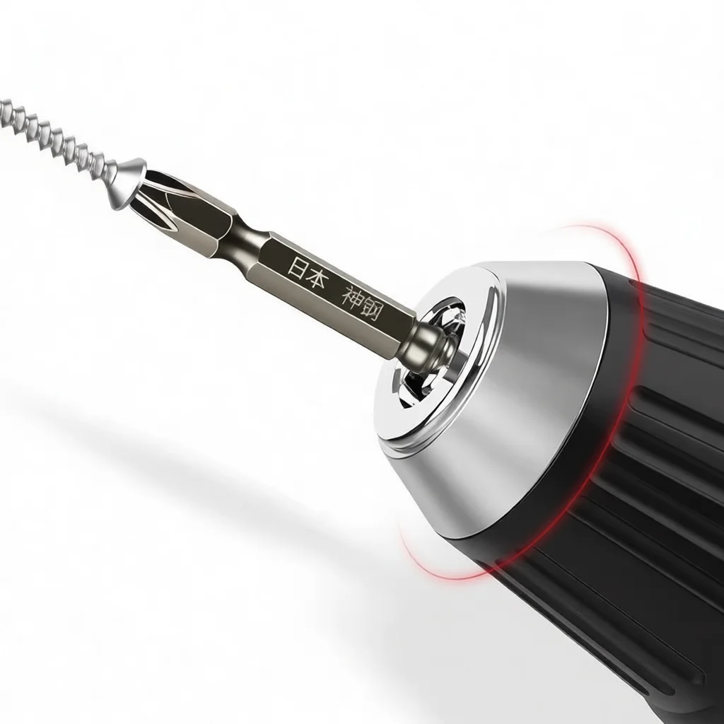Impact Rated Magnetic Screwdriver Bits High Hardness Double Cross Head For Electric Drill Power Tool Accessory Replace