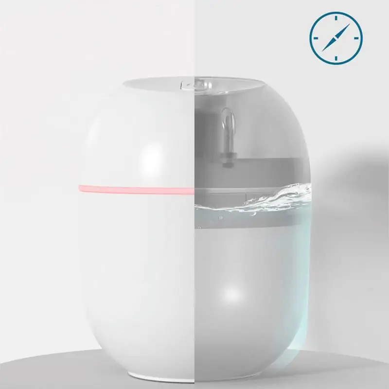 220ML Mini Humidifer Portable Ultrasonic Mist Air Humidifer Home Essential Oils Diffuser USB Aromatherapy Humidifiers Diffusers