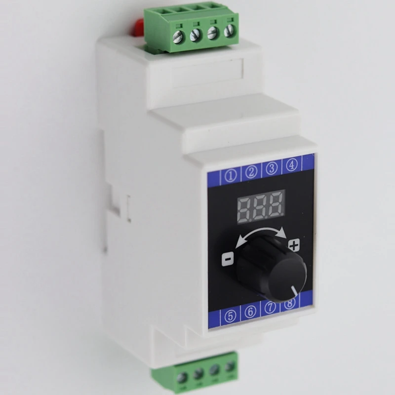 Current Signal Generator Digital Display 0-20MA 4‑20MA DC 24V AC220V Analog Simulator Rail Installation Current