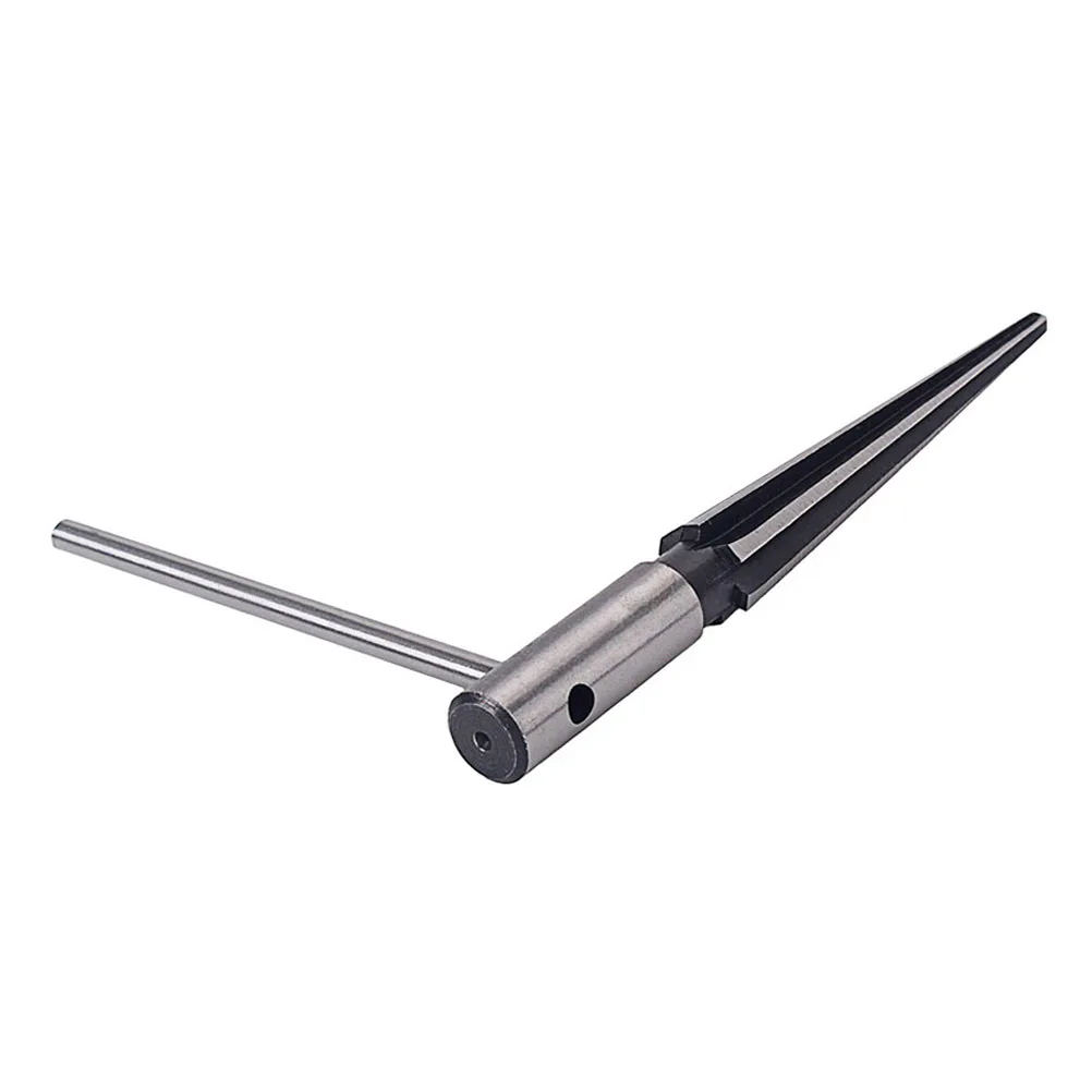 

5-16Mm R142 Steel Reamer Tool 6 Fluted T Handle for Guitar Bridge Hole Tapering Luthier Repair Kit Silver Reamer