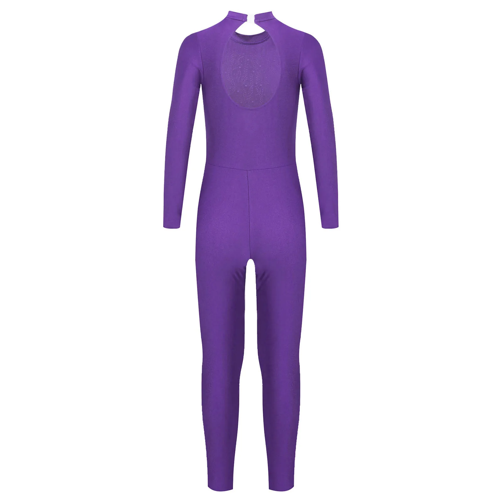 Tuta da ginnastica ritmica per adolescenti Bambini Ragazze Tutu di balletto Manica lunga Body da ballo Body Pattinaggio di figura Abbigliamento Dancewear