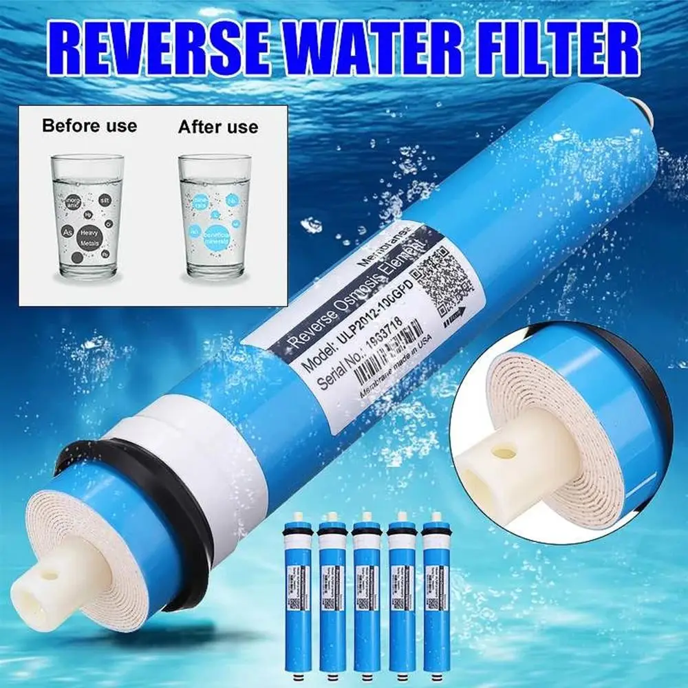 Reverse Osmosis System Purifier RO Water Filter System Reverse Osmosis Membrane Membrane High Salt Rejection Permeation