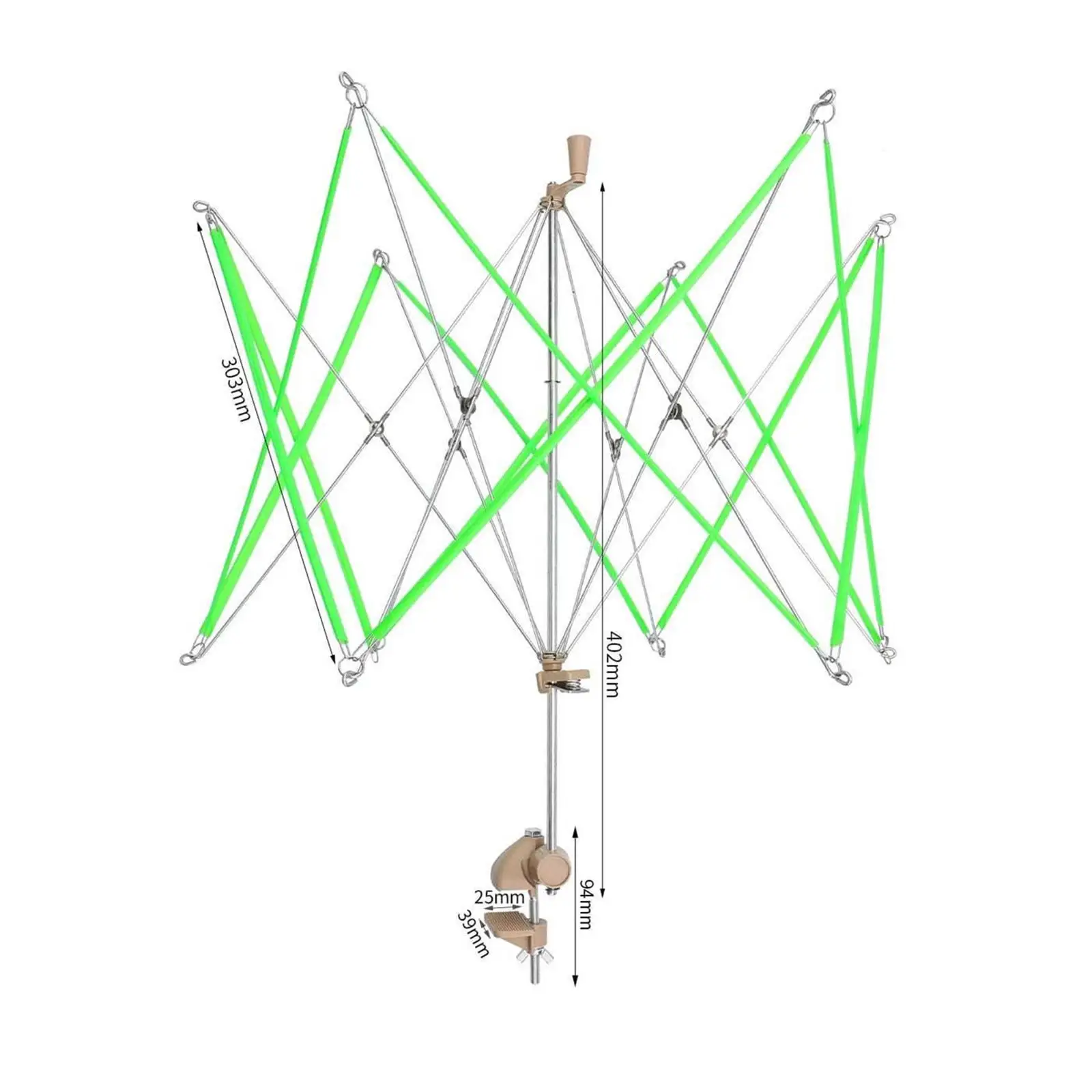 مظلة سويفت الغزل اللفاف لف حامل معدات الكروشيه أداة الغزل الكرة