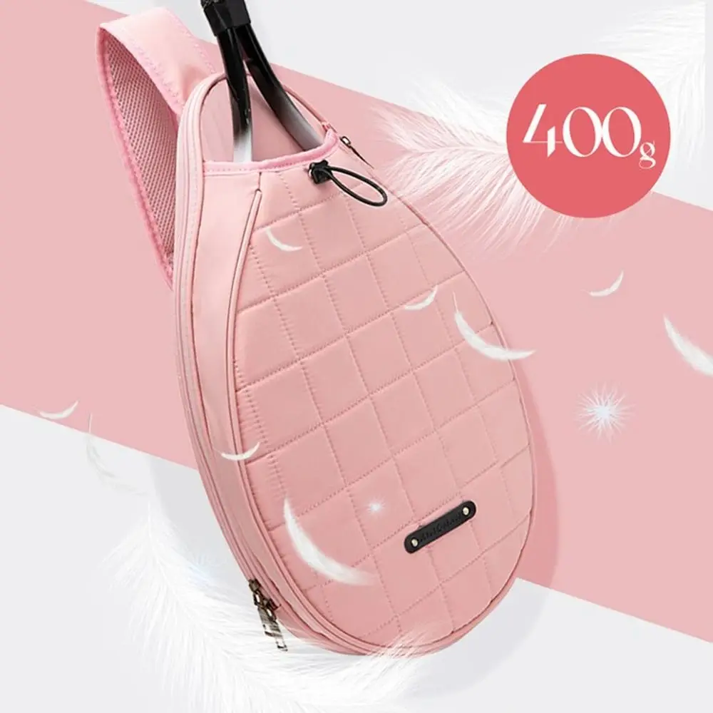 

Handheld Sports One Shoulder Tennis Bag Large Capacity Crossbody Badminton Bag Korean Style Beauty Tennis Crossbody Bag Gym