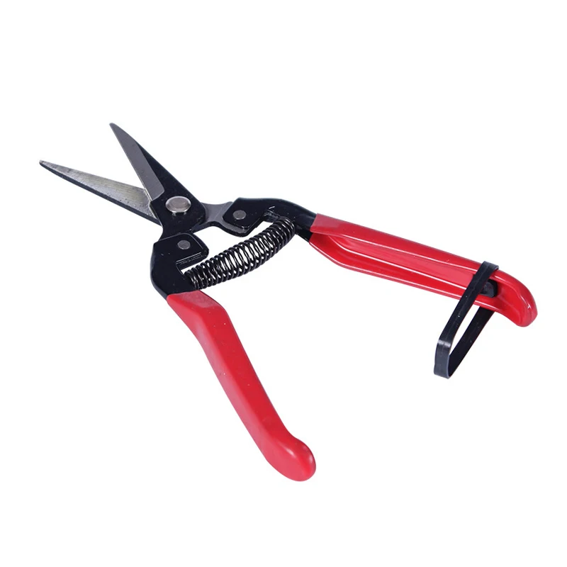 

180mm Garden Pruners Scissors Straight Head Pruning Shears Bonsai Tools Branch Cut Cutters Plant Trimmer Pruning Tool