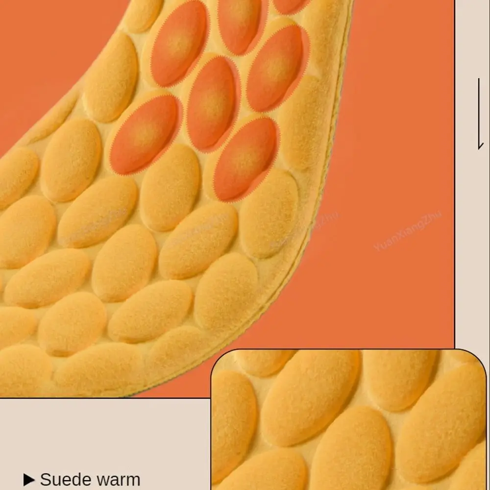Sapatos almofadas almofada interna arco apoio inserções sapatos almofada palmilha de algodão quente palmilhas térmicas palmilhas de espuma auto-aquecidas