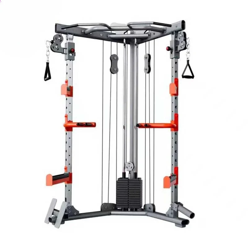 

%a Small Flying Bird Dragon New High Pull Low Pull Trainer Multi functional Smith Rack