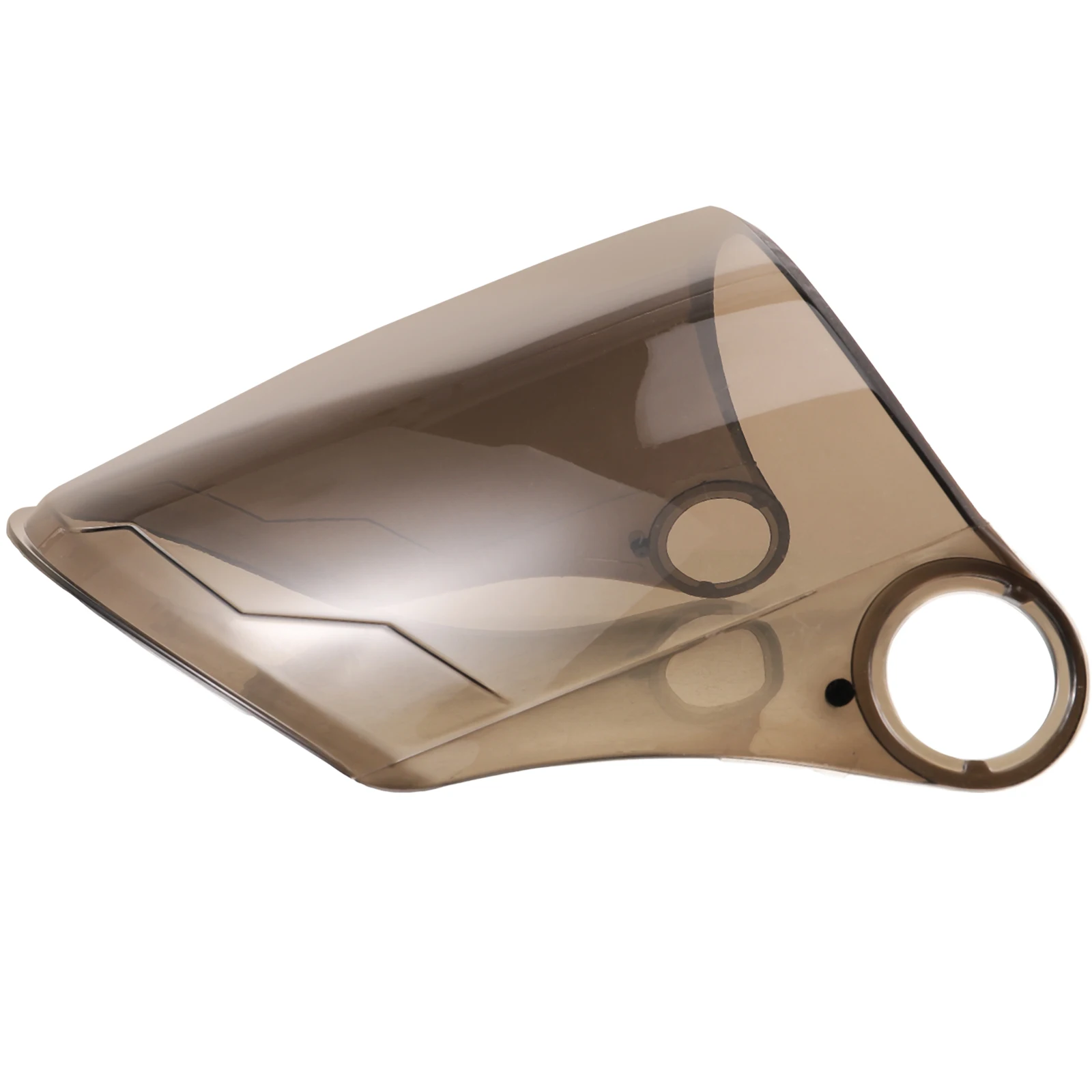

HD Brown Lens Summer Half Scooter Mask Bike Visor Electric Motorcycle Windproof Protective Transparent Long