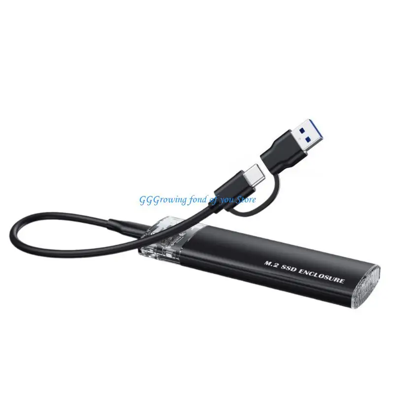 

H9EB USB TypeC NVMe SSD Enclosure Fast Data Transfers Easy Installations