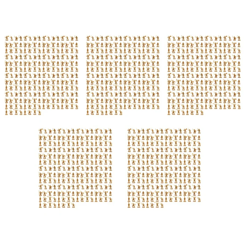 1:72 1000/Set figuras de soldado antiguo de plástico soldados arcaicos hombres espadachín figura de acción DIY escena de guerra oro