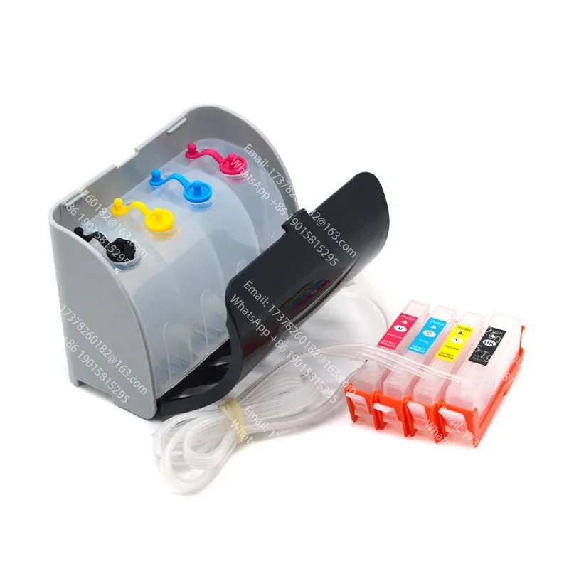 Sistema CISS de 4 Colores 934 935 HP934 935 para Impresoras 6812 6815 6230 6820 6830 6830C 6835 con Chip de Reinicio Automático