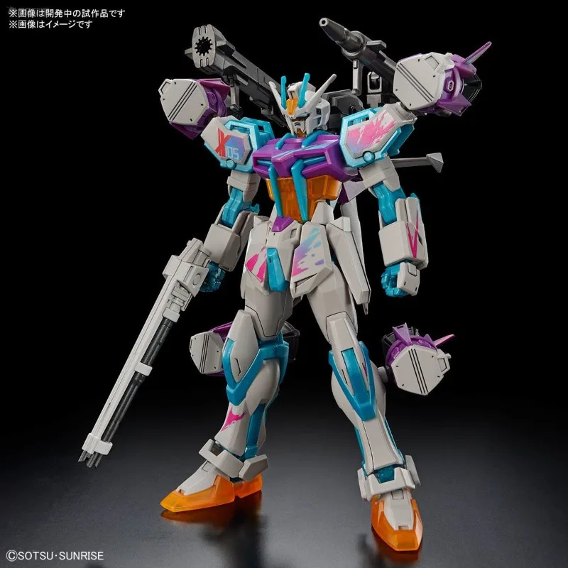 BANDAI Original ENTRY GRADE Serie EG Gundam Cannon Strong Attack Gundam (Gundam Destroyer Ver.) Montagemodell aus Kunststoff