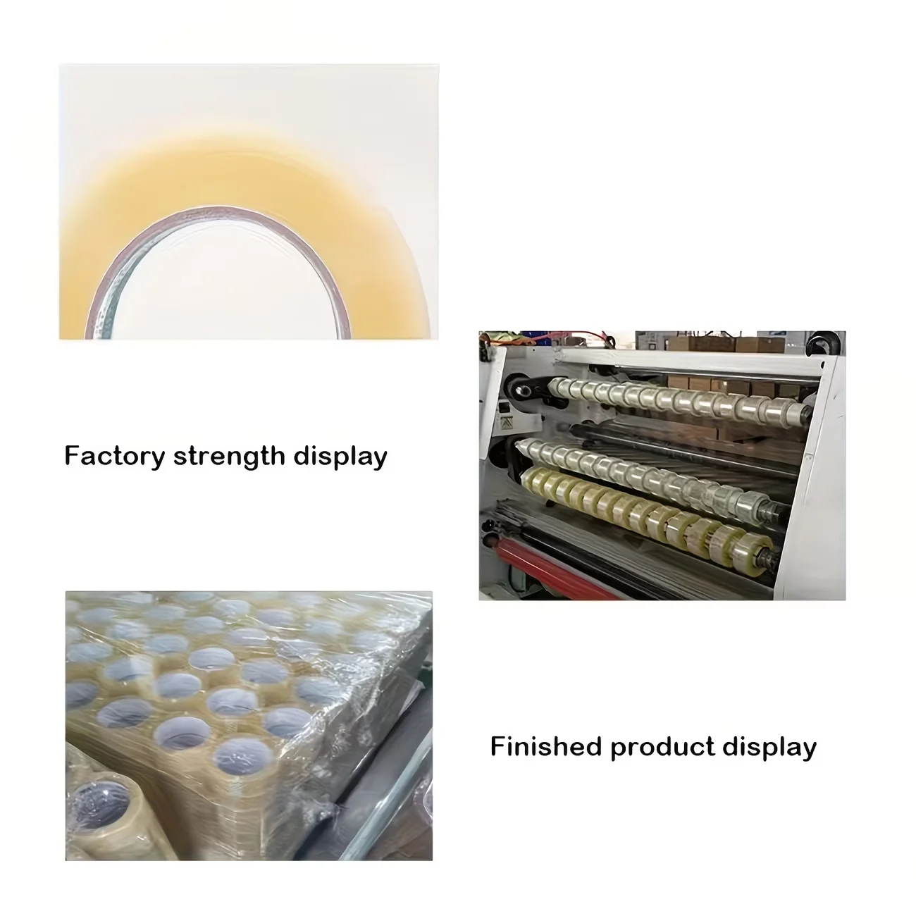 High Performance Clear Packaging Tape 36 Rolls Set 45mm Wide 50m Long Waterproof Adhesive view 8