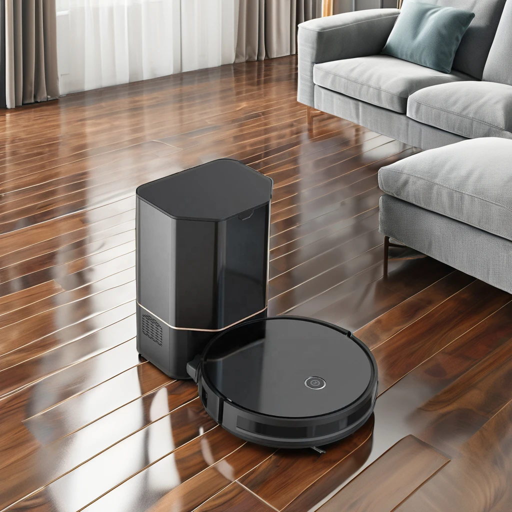 Automatic Robotic Vacuum Cleaner Floor Sweeper Vacuums Cleaner Automatic Empty Cleaning Mop Aspirateur Robot