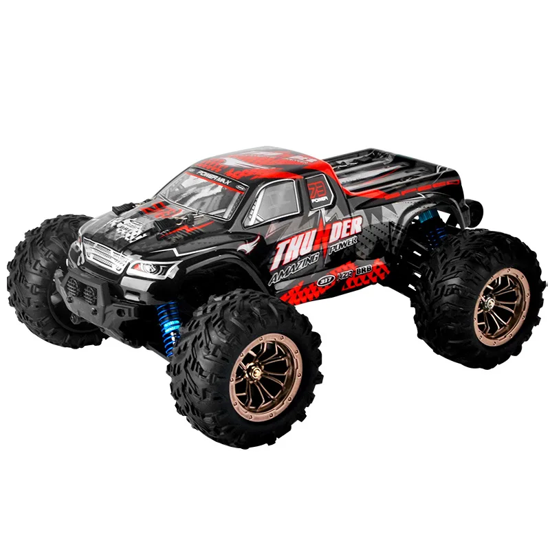 لعبة سيارة أشياء رائعة هدية مضحكة-75 كم/ساعة شاحنة 4WD Rc عالية السرعة، 1:16 سيارة الانجراف Rc بدون فرش للتسلق على الطرق الوعرة، ألعاب سيارات Rc للأولاد