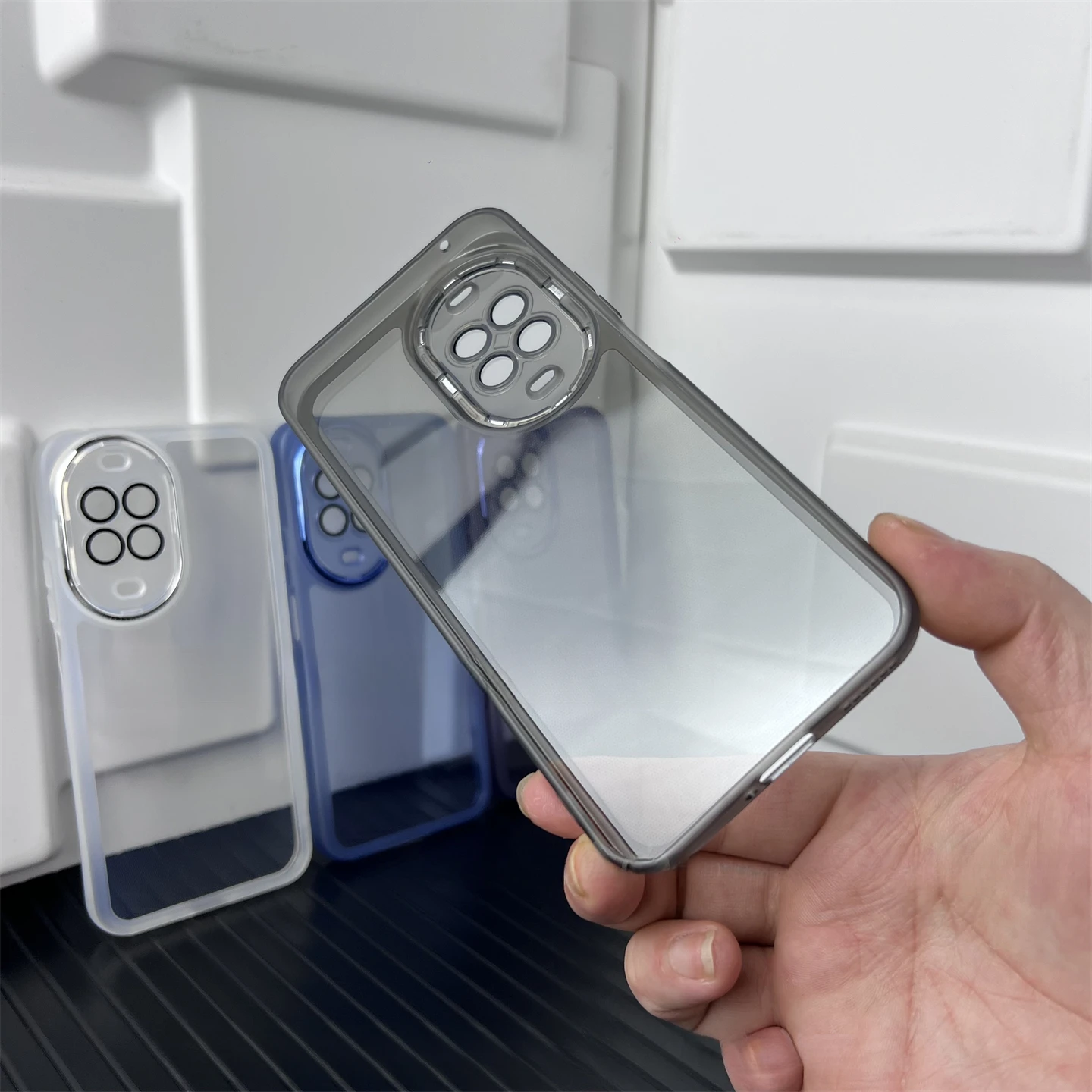 الغطاء الخلفي لهواوي نوفا 14 برو الترا 14Pro 14Ultra Nova14 5G سيليكون تصفيح إطار الكاميرا واضح الاكريليك عدسة فيلم جراب هاتف