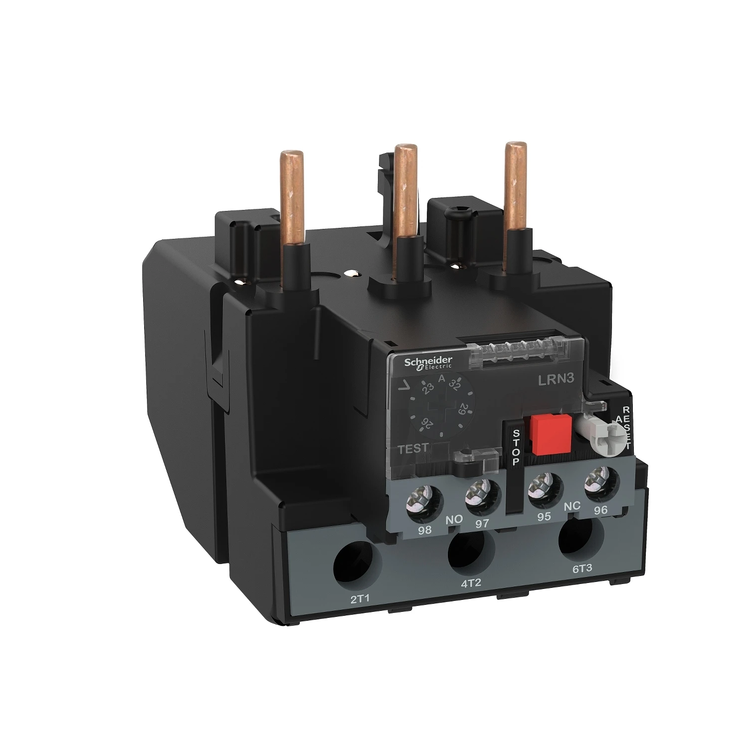 EasyPact D3N Thermal Overload Relay LRN361N 55-70A LRN363N 63-80A Suitable contactor: LC1N80-95