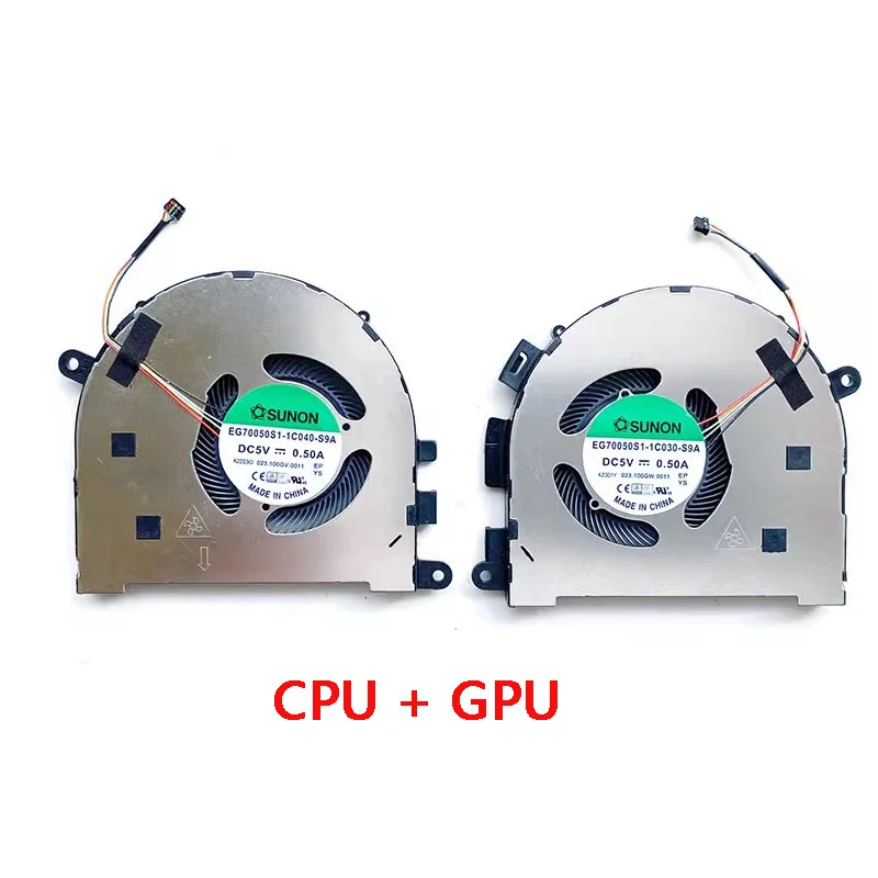 New Original Laptop Cooler CPU GPU Cooling Fan For Lenovo Yoga C940-15IRH 9-15IMH5 5H40S19977