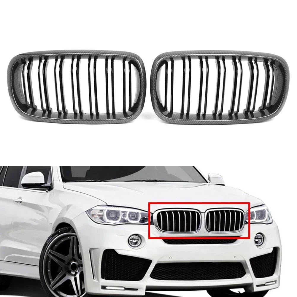 Front Kidney Grill Racing Grills 51117294486 51117294485 Front Bumper Grille For BMW X5M F85 X6M F86 X5 F15 X6 F16