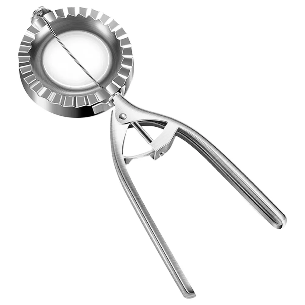 

Пресс для лепки пельменей из нержавеющей стали для домашнего приготовления, прост в использовании и чистке, компактный дизайн, ручная лепка пельменей