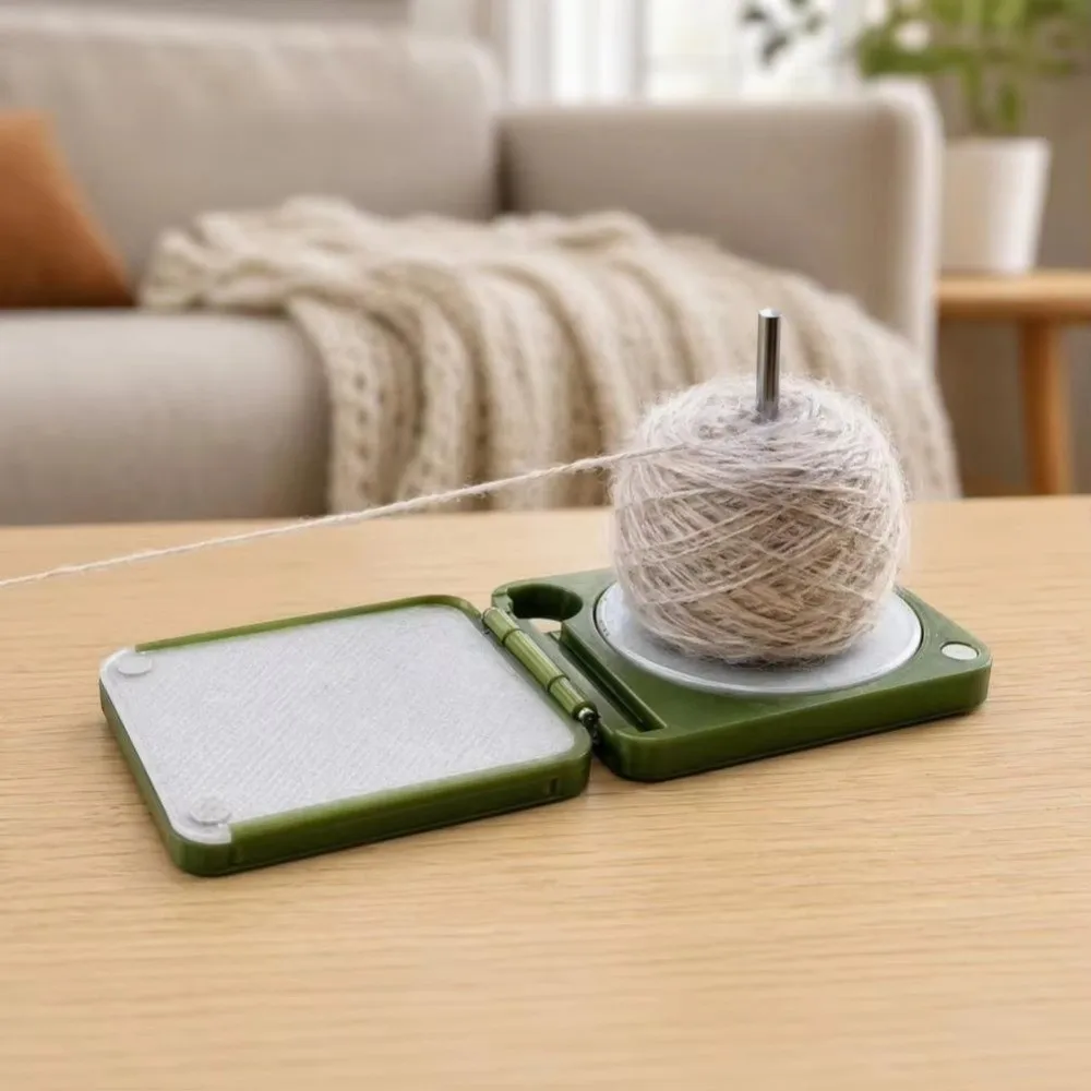 New Portable Yarn Holder Organizer Storage Compartment Sewing Accessories Thread Dispenser Craft Supplies Yarn Stand