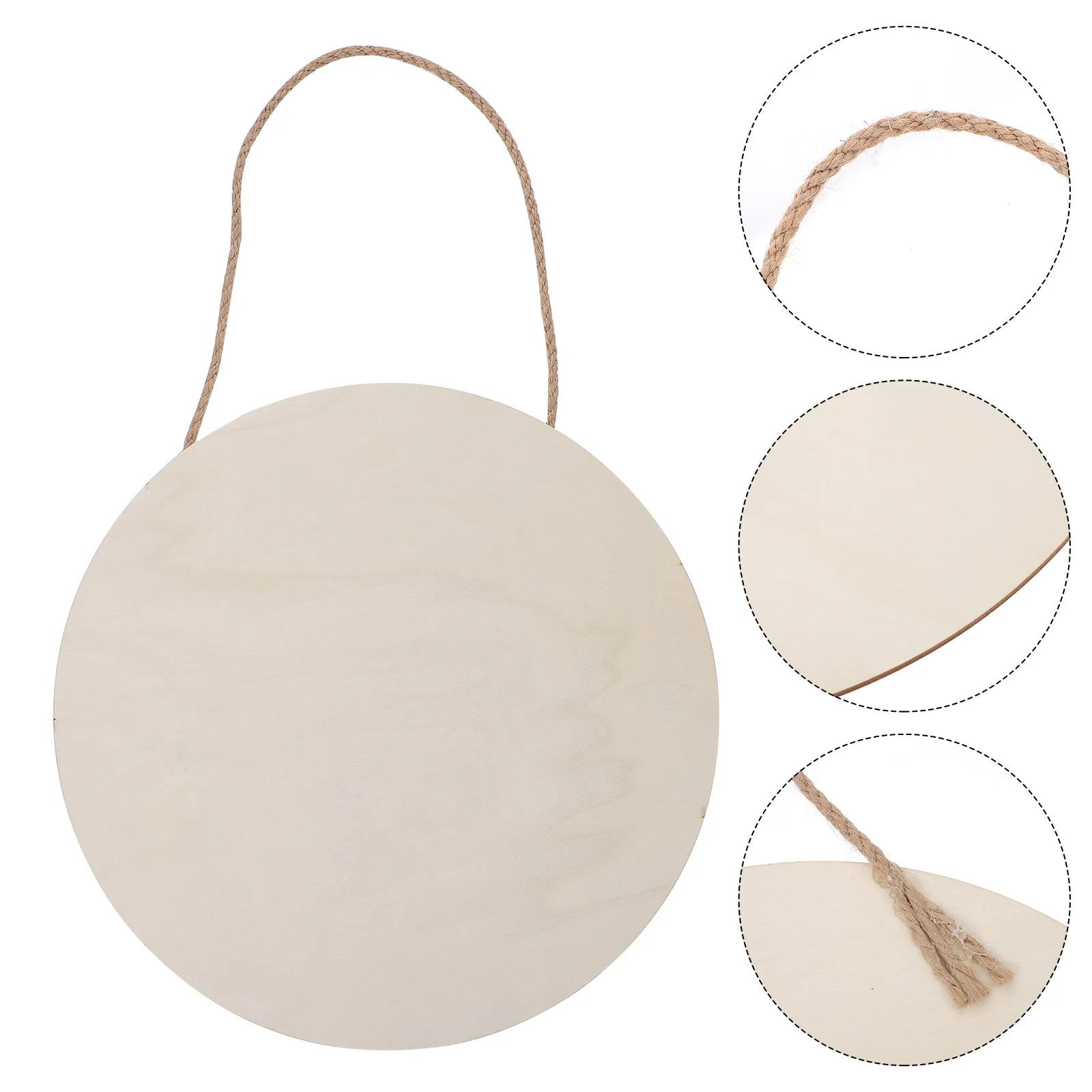 

2pcs Wooden Door Sign Blank Hanging Decor for DIY Crafts Wedding Party Holiday Photo Props Excellent Quality Durability Safe