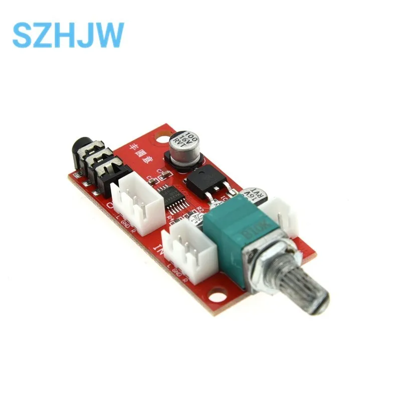 Headphone Amplifier Board MAX4410 Miniature Headphone Amplifier Can Be Used As Power Amplifier Preamplifier Instead Of NE5532