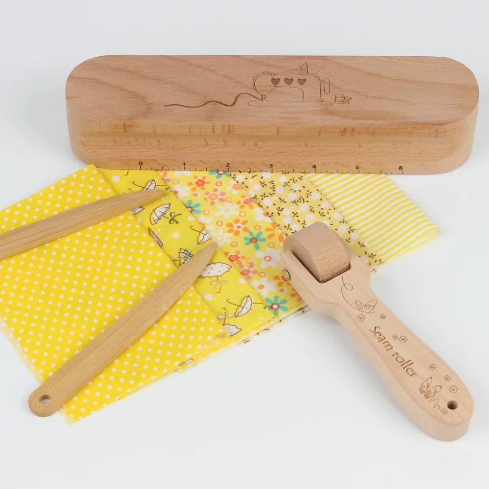 

4 шт. деревянный валик для швов, пресс для квилтинга, краветок, хлопушка, инструменты для выравнивания швов, шитье, пошив, глажка, лоскутное шитье, квилтинг