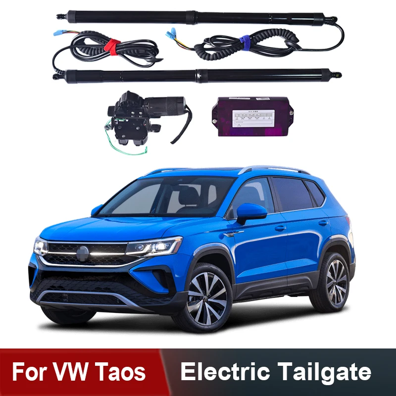 For VW Taos 2020+ Electric Tailgate Volkswagen Taos Control of the Trunk Drive Car Lift Auto Opening Rear Door Power Gate Kit