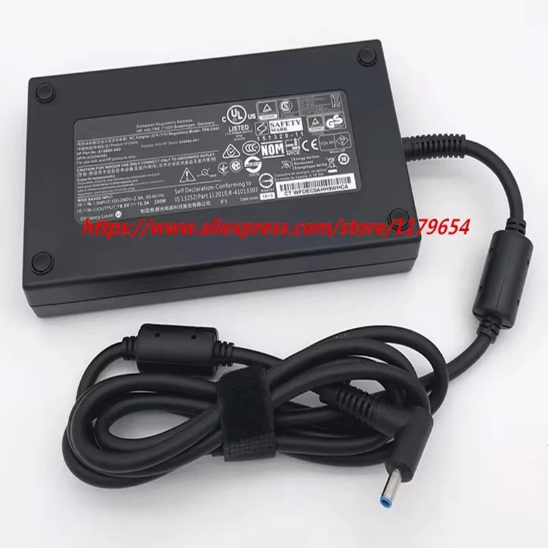 19.5V 10.3A 200W 4.5*3.0mm adaptateur secteur chargeur pour ordinateur portable pour HP ZBook 17 G3 TPN-CA03 A200A008L 815680-002 835888-001 Kul400