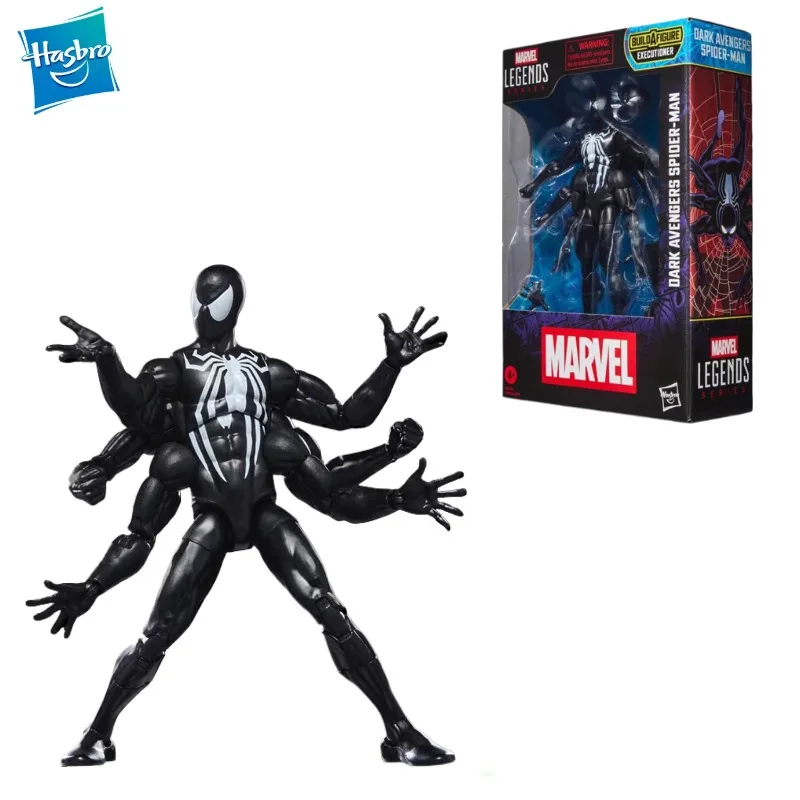 

【Pre-sale November 2025】New Original Hasbro Marvel Legends Series DARK AVENGERS SPIDER-MAN Action Figure Toys Gifts Collection