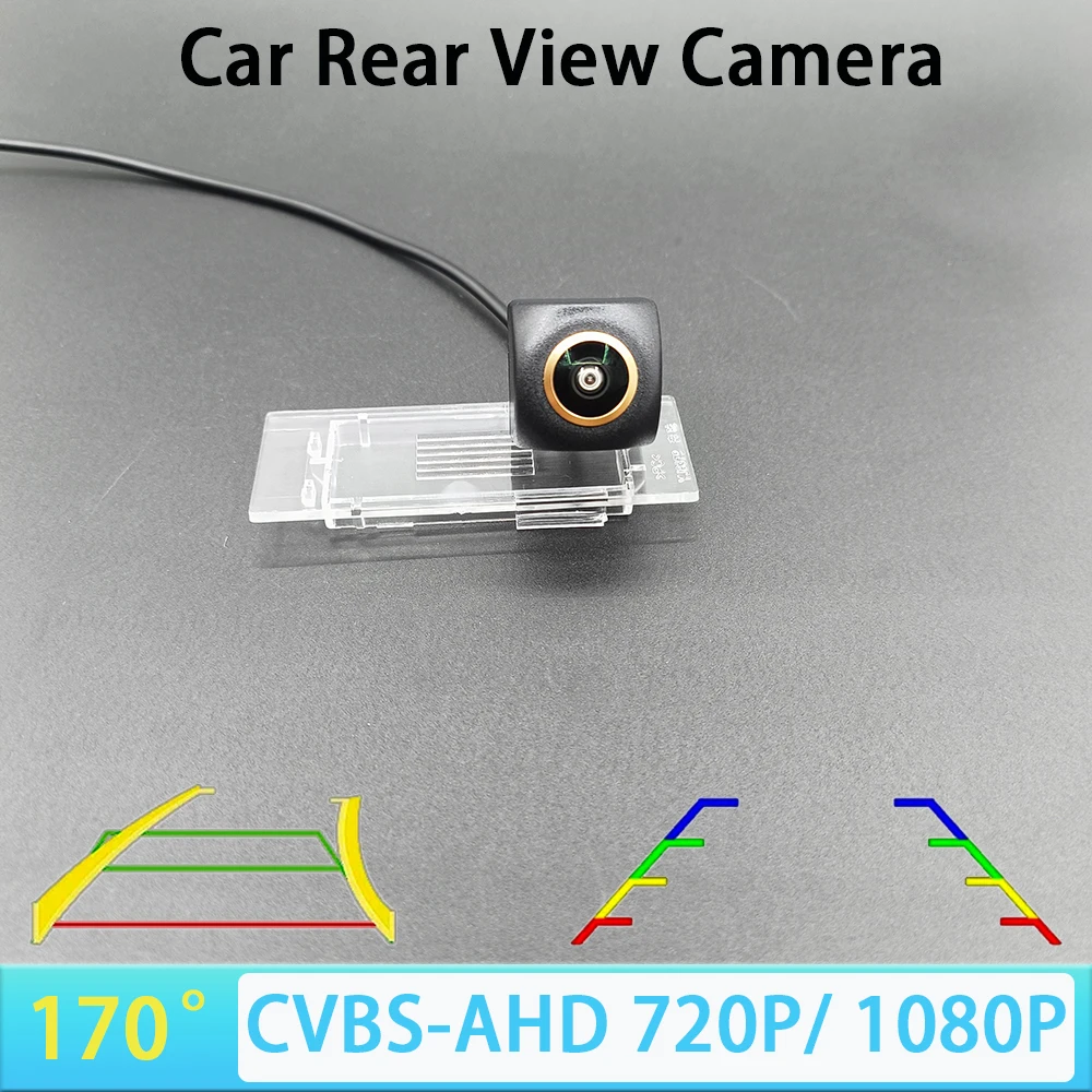 Cámara de Visión Trasera para Automóvil AHD 1080P CVBS de 170 Grados para Mercedes-Benz Smart/Renault Kadjar Clio Koleos Samsung QM6 Track/Ruler NTSC