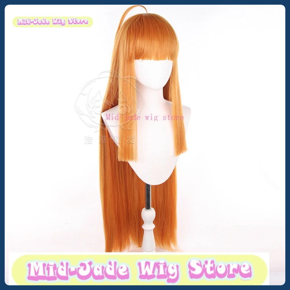 منتصف اليشم شعر مستعار مخزن 5 فوتابا ساكورا شعر مستعار تأثيري هالوين شخصية استعادة زي الدعائم أداء الحفلات #4