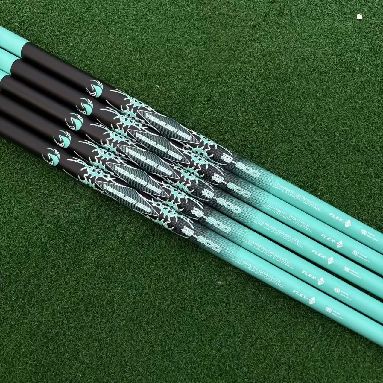 Vermilion Bird Carbon Fiber Ultra-Light Driver Shaft SR Flex, High Stability & Rebound, Increases Swing Speed & Distance