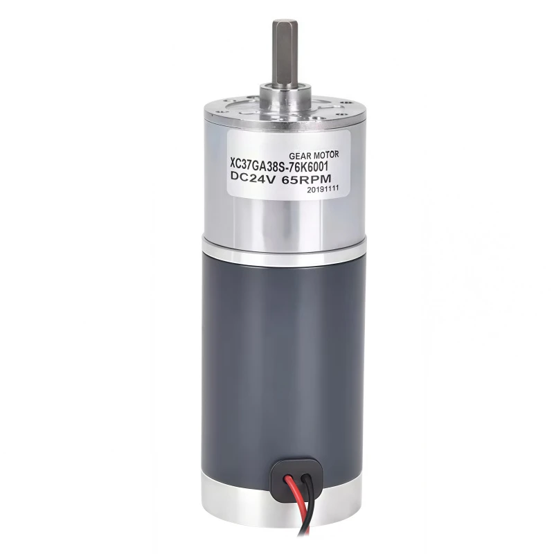 XC37GA38S DC speed-regulating motor - Miniature motor with 12V or 24V gear speed regulation for high torque