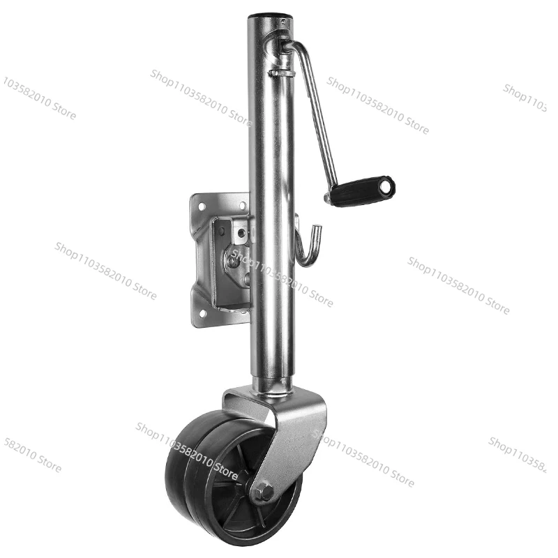 

6 inch double wheel trailer jack bracket universal guide knight caster trailer accessories yacht