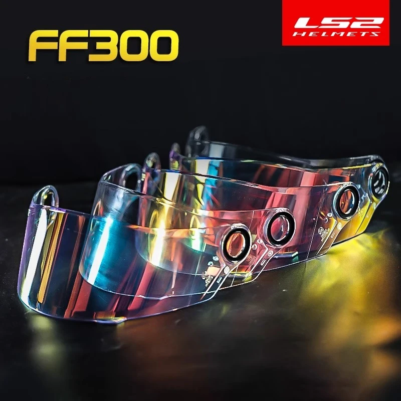 

LS2 оригинальный козырек для мотоциклетного шлема для Airflow II FF300 FF396 полнолицевой цветной щит с линзами шлем сменные аксессуары