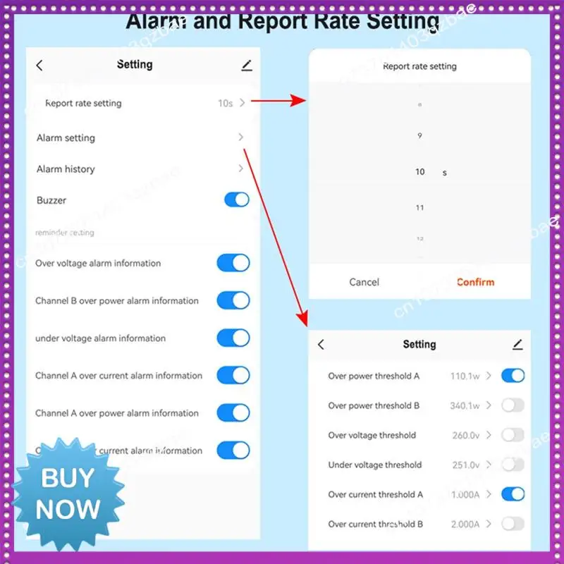 حار Ltem Tuya الذكية واي فاي الطاقة ثنائي الاتجاه متر مرحلة واحدة مع الجرس الزائد إنذار التطبيق رصد الإنتاج بالطاقة الشمسية الاستهلاكية