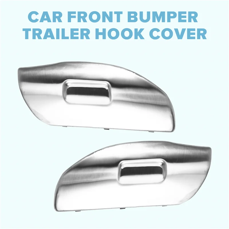 

AU05 -1 Pair Trailer Hauling Eye Tow Hook Cover Cap Lid For Front Bumper Car For Porsche Cayenne 957 2007 2008 2009 2010