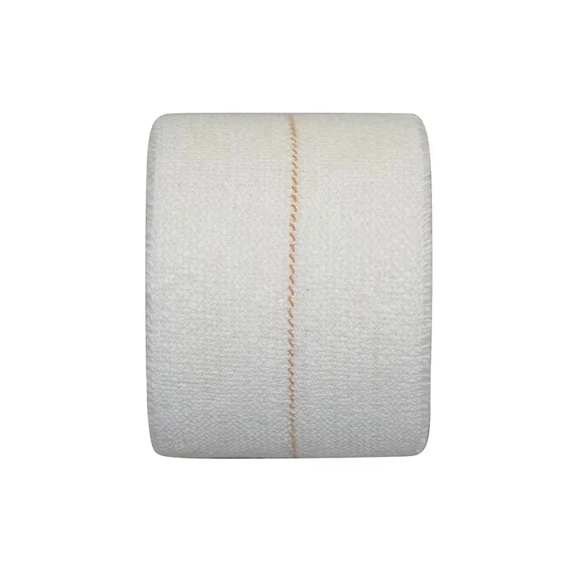 

Heavy Weight Cotton White Sports Elastic Adhesive Bandage Durable Support For Sports Training Hot Sale